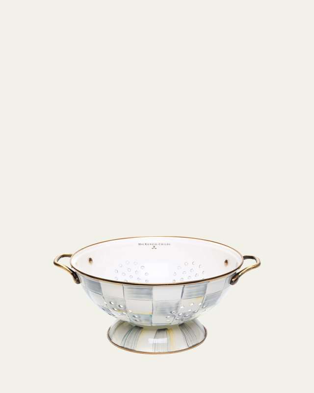 Sterling Check Large Colander